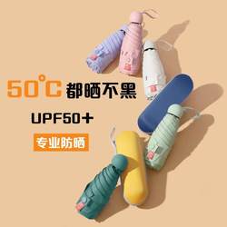 50% off Compact and Portable Pocket Capsule Umbrella for Women, Dual-Use for Sun and Rain, Uv Protection and Sunblock