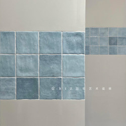 Ceramic Wall Tiles, Handmade Tiles, Mosaic Small Tiles 100×100, Trendy French Style for Bathrooms, Guesthouses, Cafes, Hotels