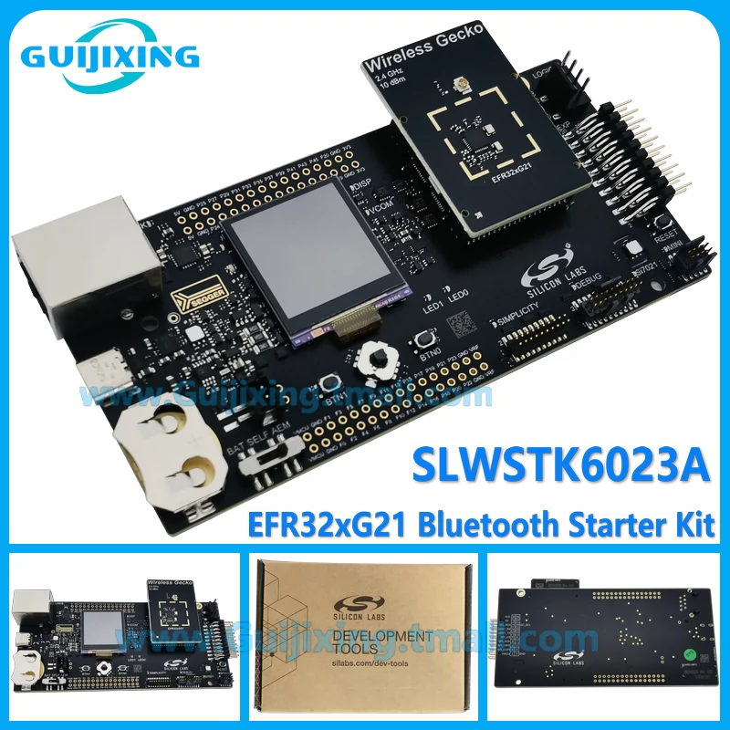 SLWSTK6023A EFR32MG21 蓝牙壁虎入门套件2.4GHz+10dbm无线电板-Taobao 