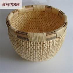 Handmade Wicker Baskets, Rice Baskets, Folk Crafts, Traditional Weaving, Household Weaving, Bamboo Baskets, Bamboo Baskets, Rattan Weaving