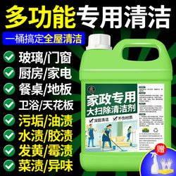 Multi-Purpose Cleaner, Powerful Stain Remover, Housekeeping Cleaning Agent, All-Purpose Cleaning Agent, Whole House Furniture Cleaner, Clean