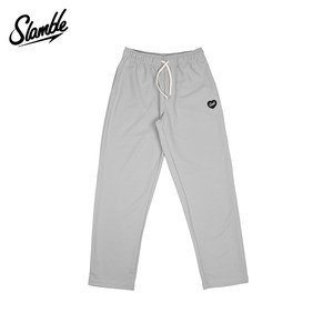 
SLAMBLE girls waffle pants silhouette straight sports casual trousers knitted versatile autumn new