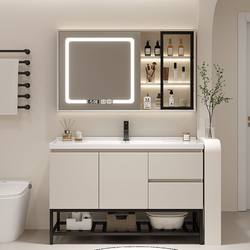 Simple Bathroom Cabinet, Bathroom Washbasin, Smart Washbasin, Washbasin Cabinet Combination, Ceramic Integrated Basin