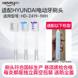 Suitable for Korean Hyundai HYUNDAI electric toothbrush head HD-2419-1WH sweeping vibration replacement head