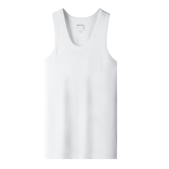 
Catman pure cotton vest men's 2026 new inner wear men's sports and fitness cotton hurdle breathable old man's sweatshirt