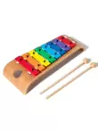 đàn xylophone cho bé Bộ gõ 8 tông màu trẻ em gõ tay đàn xylophone đồ chơi trẻ em nhạc cụ gõ Orff giáo dục giáo dục sớm đồ chơi âm nhạc đàn gỗ cho bé Đồ chơi nhạc cụ cho trẻ em