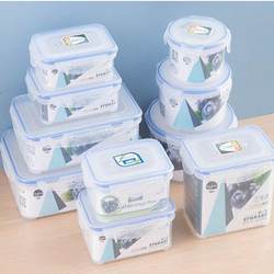 Microwave-Safe Plastic Lunch Box, High-Temperature Resistant, Odor-Proof Refrigerator Storage Box, Large Capacity, Extra-Large Commercial Sample Storage Box