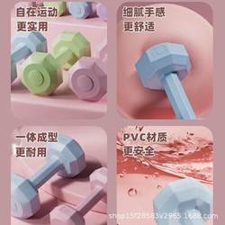 Dumbbells for Men and Women, Fitness Equipment for Home Use, Small Dumbbells for Teenagers, 2kg Pair, Barbell, Kettlebell