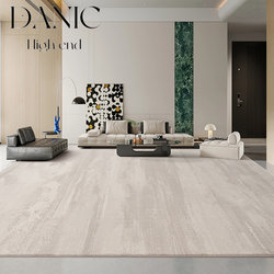 Danic Carpet Is a Light Luxury Modern Minimalist Italian Nordic High-End Sofa Rug for Home Use in Villas, Bedrooms, and Living Rooms