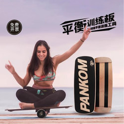 Ski Core Balance Training Board Solid Wood Veneer Adult Training Device Sensory Integration Indoor Home Fitness Exercise