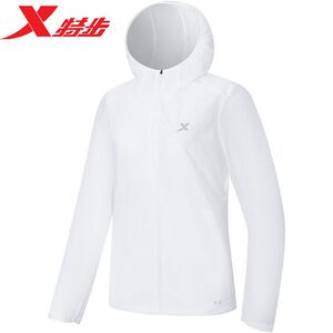 
Xtep Sports Windbreaker Women's 2026 Summer New Breathable Hooded Running Sports Jacket 974228140438