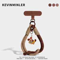 Kevinminler Original Puppy Phone Lanyard Bag Pendant High-End Car Hanging Ornament Keychain Birthday Gift