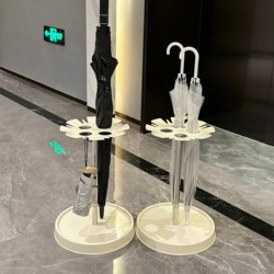 Yunpin Nanshan Umbrella Storage Rack for Long-Handled Umbrellas at the Entrance, Water-Draining Umbrella Stand, Umbrella Holder for the Doorway