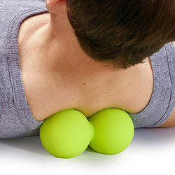 Fitness Massage Ball, Sports Fascia Ball, Back Muscle Relaxation, Yoga Peanut Ball, Slimming Belly and Slimming Legs, Single and Double Ball Set