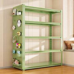 Multi-Layer Floor-Standing Storage Rack, Household Children's Bookshelf, Integrated Wall-Mounted Utility Room Shelf, Organizing Storage Rack