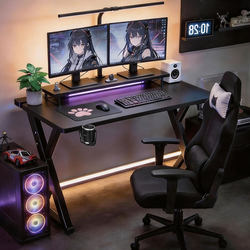 The Same Model as the S3 Can Be Equipped with a Robotic Arm, Desktop Home Gaming Table, Simple Gaming Computer Desk, Study Desk, Office Desk for the Bedroom