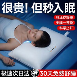 [German Brand] Sleep Aid Pillow, Cervical Support Memory Foam Pillow Core, Special for Relaxation, Hotel Adult Single Pillow