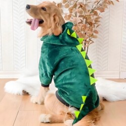 Big Dog Clothing Autumn and Winter Clothes Golden Retriever Samoyed Labradoodle Shiba Inu Corgi Medium Large Dog Clothing