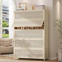 Dust-Proof Shoe Cabinet at the Entrance, Simple Shoe Rack for Home Use, Sturdy and Durable, Large Capacity Storage Shoe Rack, Layered Organizer for Accessories