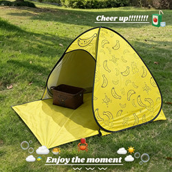 Beach Tent Outdoor Folding Portable Sunshade Automatic Quick-Open Park Picnic Camping Equipment Children's Toy House