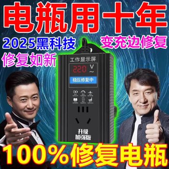 Special voltage regulator for electric vehicle battery repairer 48V60V72V96V universal activation to extend battery life