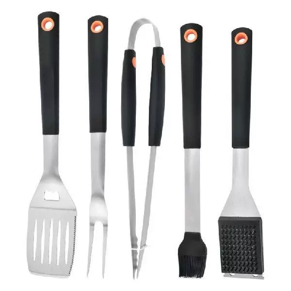 BBQ Tool Set, 5 Pieces Professional Stainless Steel Grill-Taobao