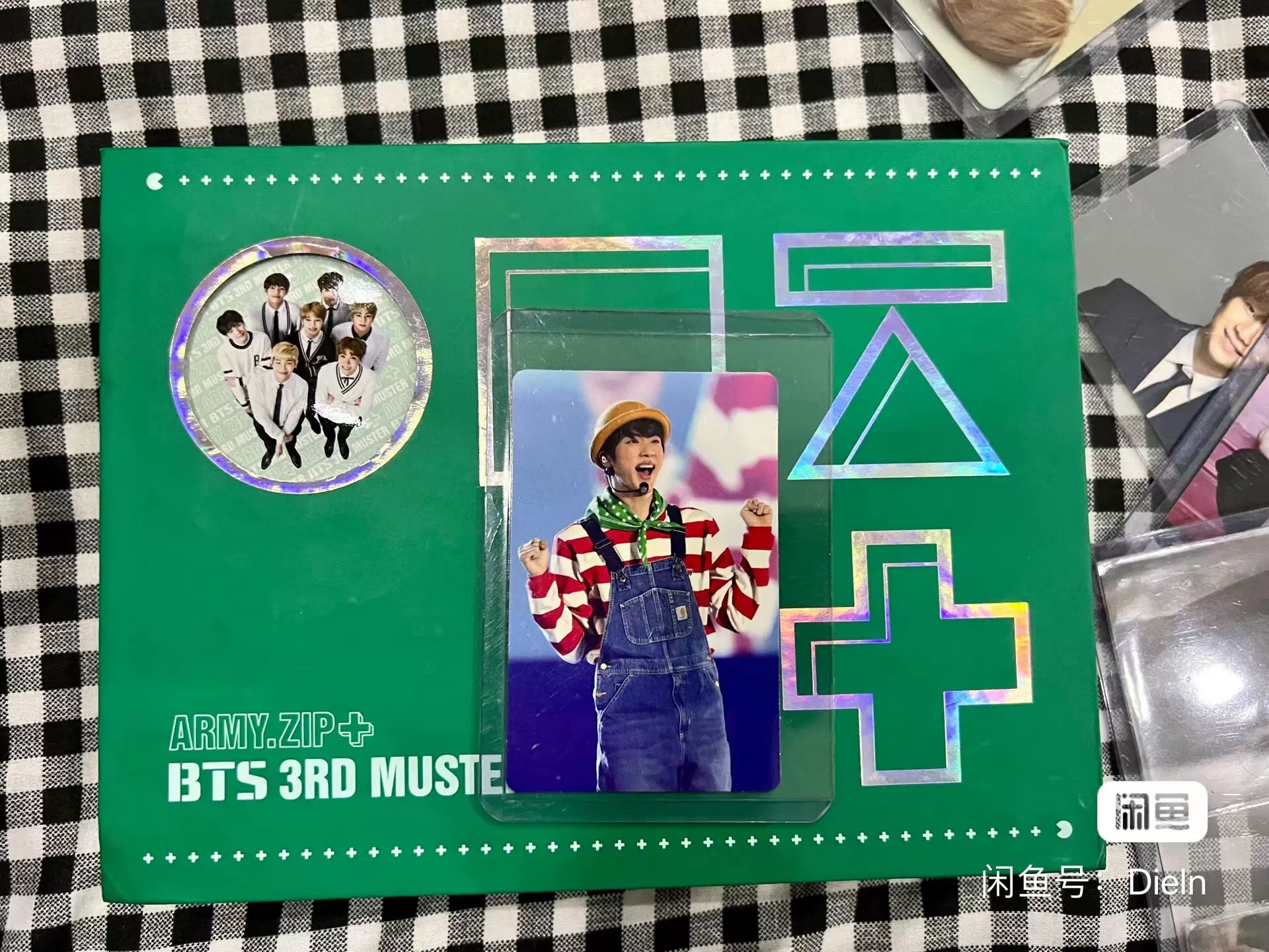 ARMY.ZIP+防弹少年团官方BTS 3RD MUSTER 专韩三期DV 唱片小卡-Taobao 