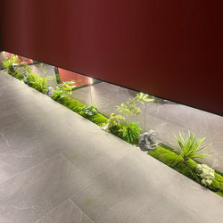 Simulated Green Plants for Entranceway Landscaping, Indoor Corridor Flower Troughs, Artificial Plant Partitions, Decorative Display Cabinets, Micro-Landscapes