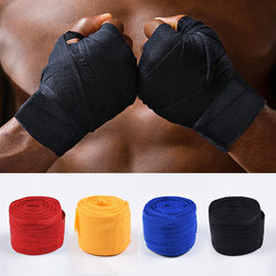 Professional training pure cotton boxing bandage sports fitness resistance band sweat-absorbing elastic handguard assist boxing strap