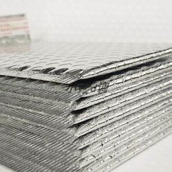 New aluminum film bubble bag bubble envelope bag shockproof foam bag silver aluminized film packaging bag bubble envelope suit