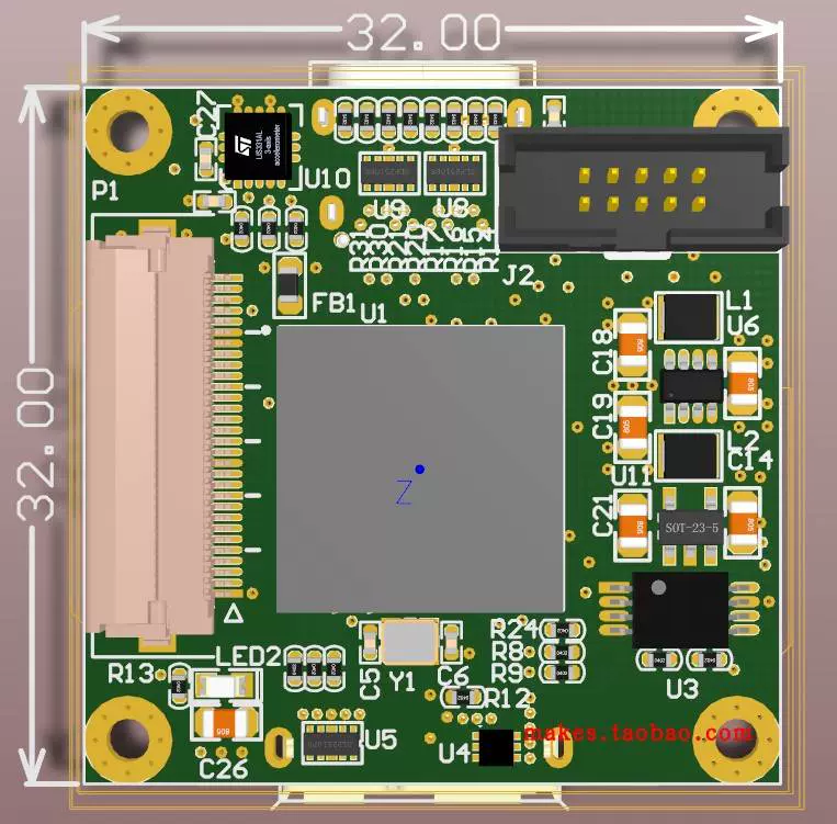 海外制作Stark DMA FPGA PCIE DMA开发板读取内存75t 100T-Taobao