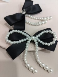 Curtains, Clothing, Pearl Tassels, Bow Pins, Accessories, Embellishments, Rhinestone Brooches, Curtain Decorations, Shoe Accessories