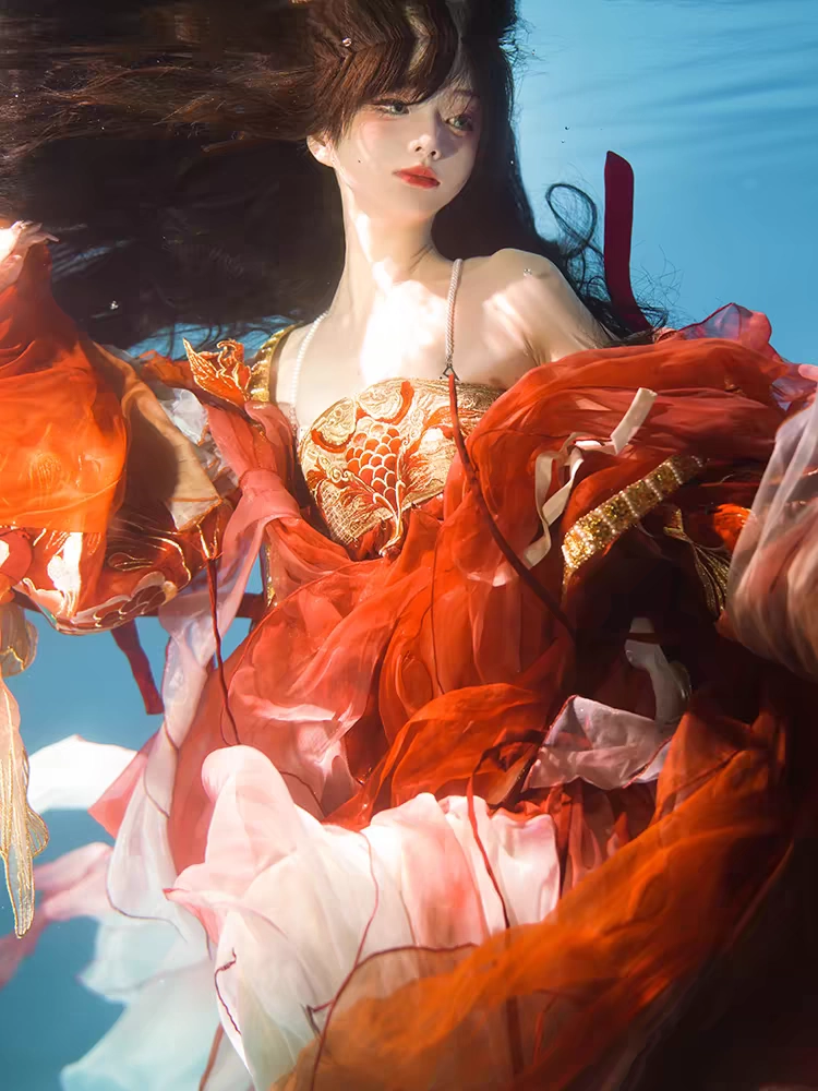 涂七七【锦鲤少女】明制重工刺绣长衫织金马面云肩汉服女中国风 涂七七【锦鲤少女】明制重工刺绣长衫织金马面云肩