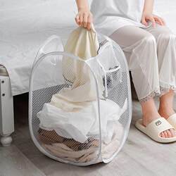 Foldable Dirty Laundry Basket for Home Use, Large Capacity Bathroom Storage Basket for Clothes, Laundry Hamper