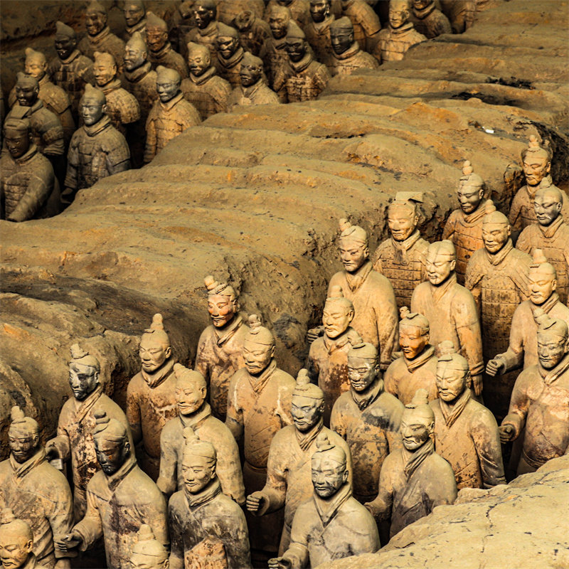 陕西4天3晚跟团游 华清池兵马俑大雁塔钟楼回民街 24小时接送机