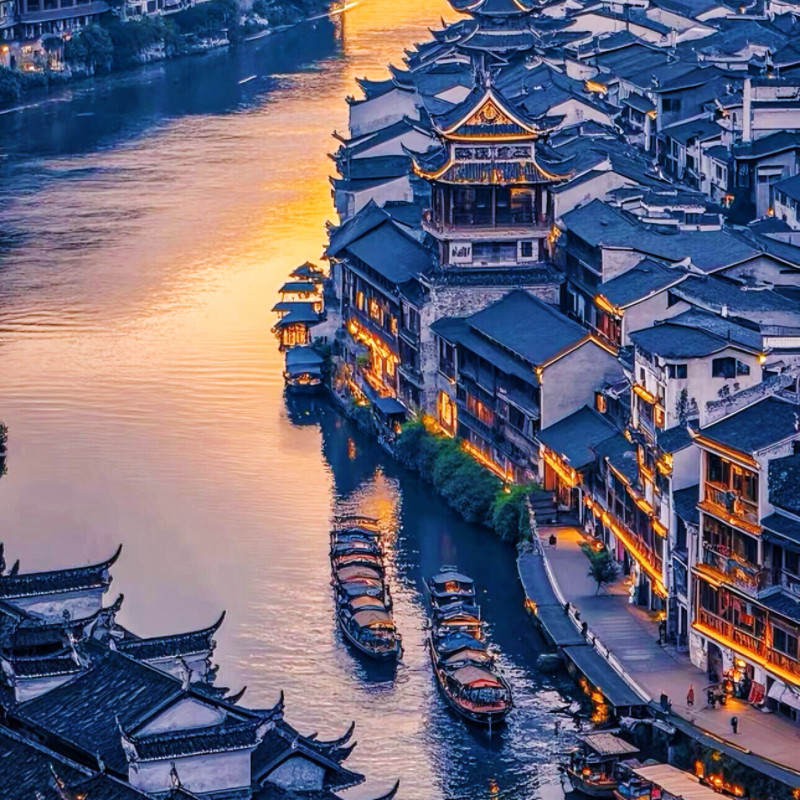 贵州旅游黄果树 西江苗寨小七孔镇远古镇梵净山6天5晚跟团游