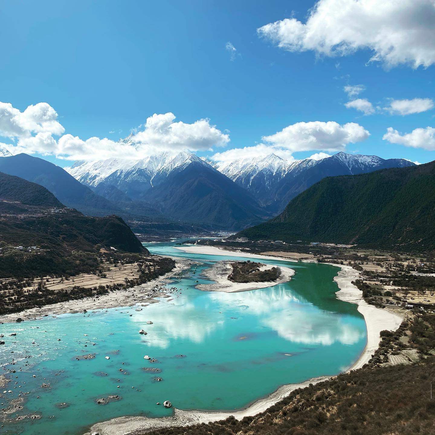 西藏林芝+拉萨+纳木措5天4晚私家团 富氧酒店越野车深度纯玩