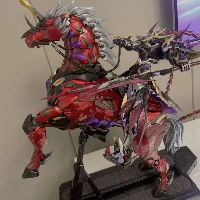 摩動核牛魔王呂布豪華版星辰配色合金機甲成品模型收藏