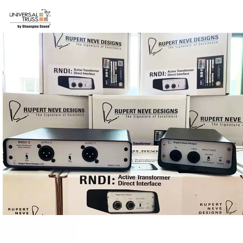 尼夫RUPERT NEVE DESIGNS 单通道RNDI 双通道RNDI-S 乐器DI盒-Taobao