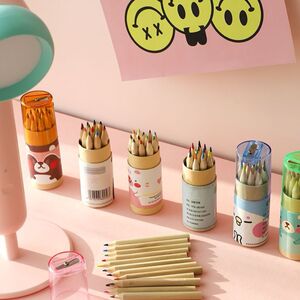 Micro -shrinking mini stationery shrinking version of toy strange learning supplies mini stationery full set to play supermarket set