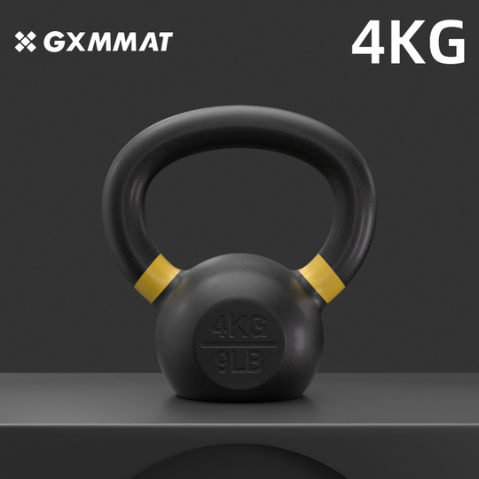 Gxmmat 鋳鉄ケトルベル - 4-8kg フィットネスウェイト