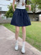 
La Chapelle high waist skirt for women, slimming 2025 new summer thin cool breathable five-point skirt short skirt