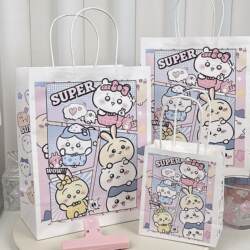 New Jiyikawa Gift Bag ins High-Quality Cartoon Storage Bag Exquisite Gift Wrapping Paper Bag Gift