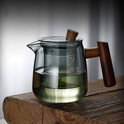 Light Luxury and Simple Glass Tea Set 2025 New Model Kung Fu Tea Set Tea Table Complete Set for Home Use and Entertaining Guests with Teapot