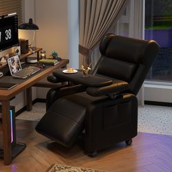 E-Sports Single Sofa Chair, Lazy Computer Gaming Chair, Multifunctional Space Sofa Cabin for Home Use, Internet Cafe Backrest Chair