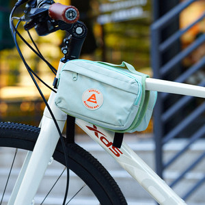 
Mountain bike bag road bike front beam bag children's bicycle storage storage bag accessories cycling equipment full set