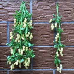 Simulated Fruits and Vegetables, Simulated Corn Red Pepper Garlic Skewers, Fake Peanut Pendants, Farmhouse Restaurant Decoration Props