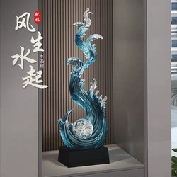 Prosperous Entrance Decoration Ornaments, Living Room Light Luxury High-End Feel, Entryway Tv Cabinet Niche, Housewarming Gift