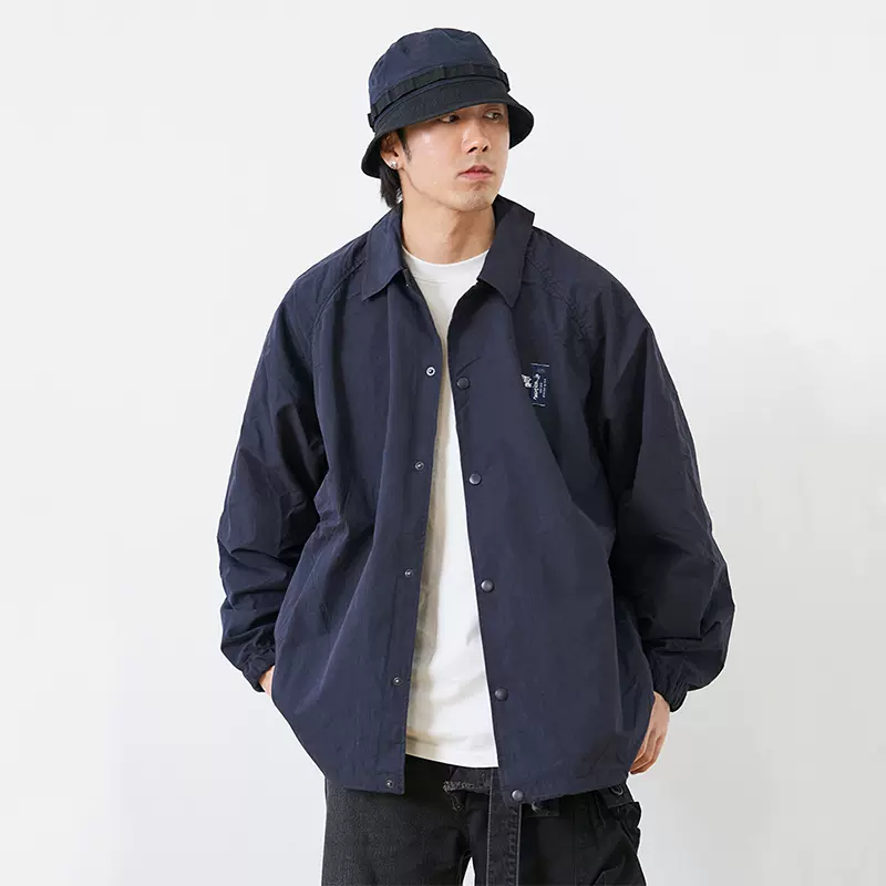 NAUTICA JAPAN 22AW STACKS NYCO JACKET 长谷川监制教练夹克外套-Taobao