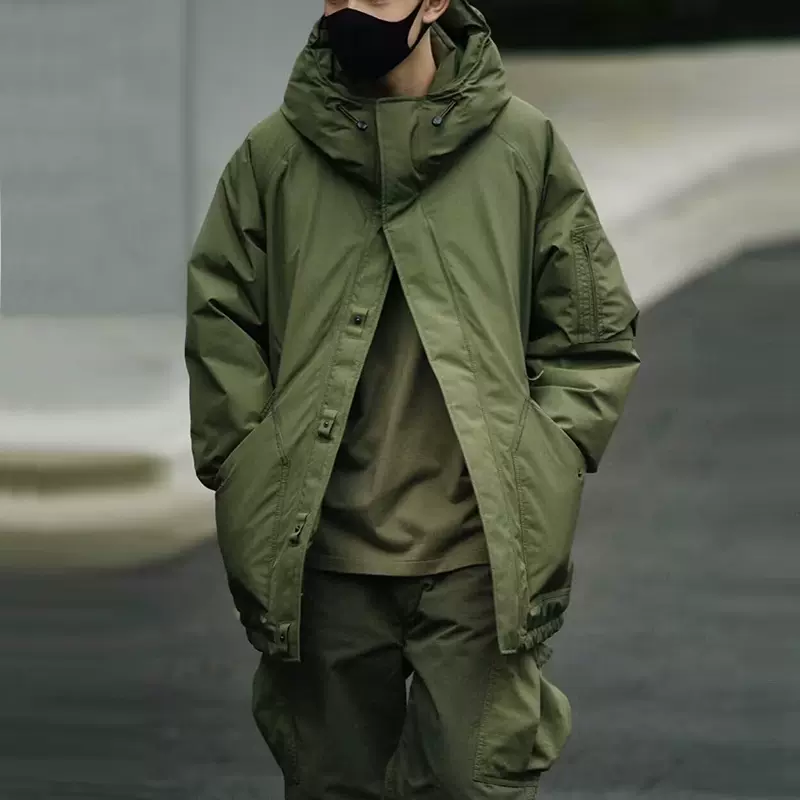 NANAMICA GORE-TEX Down Coat 22AW光电子机能保暖连帽羽绒服外套-Taobao